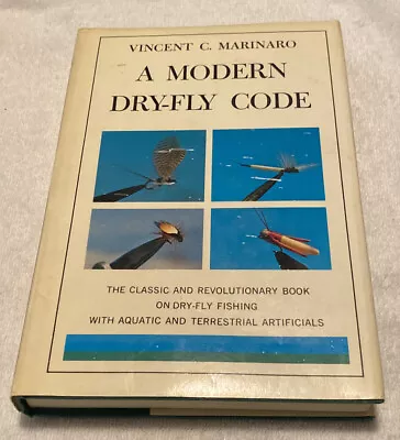 A MODERN DRY-FLY CODE FLY FISHING BOOK VINCENT MARINARA 1950/1970 7th PRINTING • $16.99