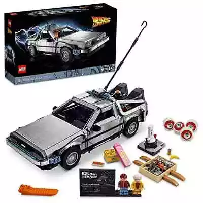 LEGO - Back To The Future DeLorean Time Machine 10300 In SEALED FACTORY BOX!!! • $149.94