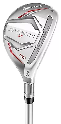 Women TaylorMade STEALTH 2 HD Rescue 23* 4H Hybrid Ladies Excellent • $155.72