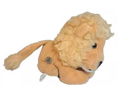 Vtg Eden Toys Lion Plush Wind Up Musical Stuffed Toy Motion Tested & Works • $24.95