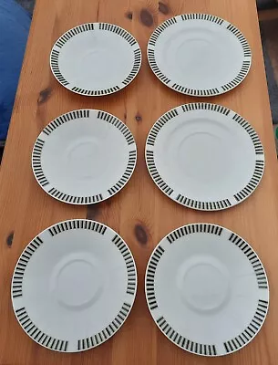 £12 • Buy Royal Osborne Fine Bone China Caprice 1960s Tea Saucers X 4 And Tea Plates X 2