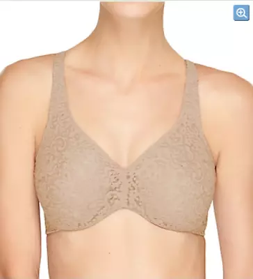 Wacoal Halo Lace Full Figure Underwire Bra 38DDD • $39.98