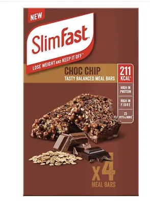 £9.99 • Buy SlimFast Meal Replacement Bar Choc Chip