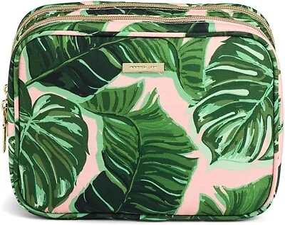 Sophia Joy Double Zipper Organizer Travel Bag For Women Makeup Bag Cosmetic • $11.97