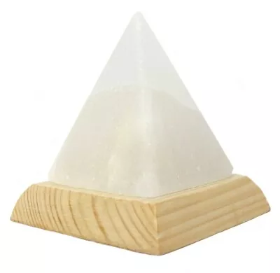 Small Pyramid White USB Salt Lamp • £14