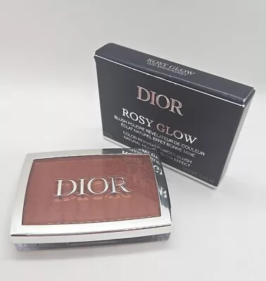 DIOR Rosy Glow Color Reviving Blush In 020 Mahogany New Boxed  • $25