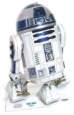 R2-D2 Droid Star Wars Cardboard Cutout / Figure 91cm Tall Classic Iconic Pose • $29.58