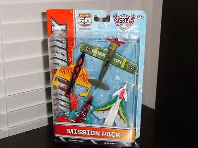 Matchbox 2012 Sky Busters Mission Pack 4-pack Pusher Prop Flight Strike & More • $40.19