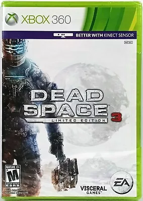 Dead Space 3 Limited Edition (Microsoft Xbox 360 2013) Factory Sealed New⭐ • $20.99