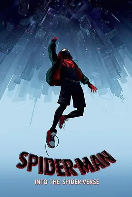 Spider-Man: Into The Spider-Verse - Marvel Comics Movie Poster Fall Miles 11x17 • $14.99