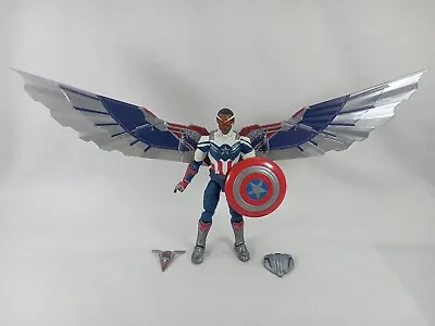 Marvel Legends Falcon Winter Soldier CAPTAIN AMERICA SAM WILSON With BAF Wings • $47.95