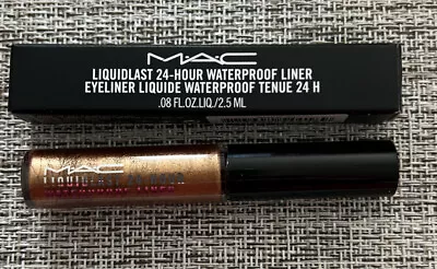 NEW NIB MAC Liquidlast Eye Liner NAKED BOND Liquid Eyeliner 24 Hour NIB #A10 • $26.96