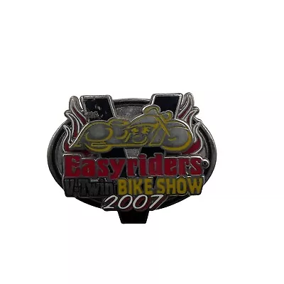 Harley Davidson 2007 Show Easyriders V-Twin Bike Show Collectible Pin Biker Vest • $25.98