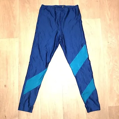 Vintage ASICS Tiger 90s Women’s Leggings Medium Retro  • £14.95