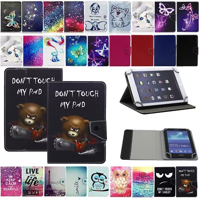 For Amazon Kindle Fire HD 7 8 10 Tablet 2021 Universal Leather Stand Case Cover • $8.45