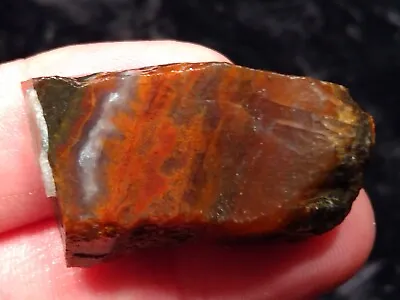 Mexican Flame Agate Rough Slab • $3.99