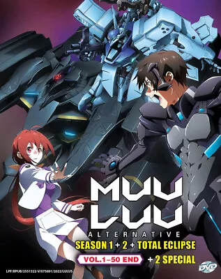 Muv-Luv Alternative Season 1+2 + Total Eclipse (Vol. 1-50 End) + 2 Special • $37.99