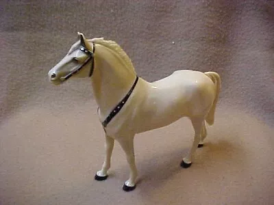 Vintage Hartland The Lone Ranger's Horse Silver Toy Figure • $20