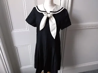 Maria Sama Ga Miteru Uniform Seifuku Cosplay Black Sailor Dress Short Sleeve • £18