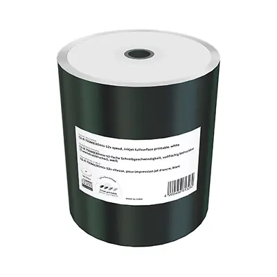 MediaRange CD-R 700MB 80min 52x Speed Inkjet Fullsurface Printable (100 Pack) • £21