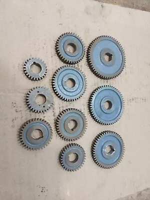 10 X Change Gears As Photos Myford ML10 - Myford ML7 - Myford Super 7 ? UNUSED ? • £117.75