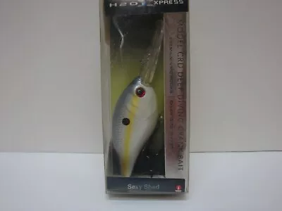 H2O X Xpress Model CRD Deep Diving Crankbait VMC Hooks Sexy Shad Dives 10 To 14' • $12.99