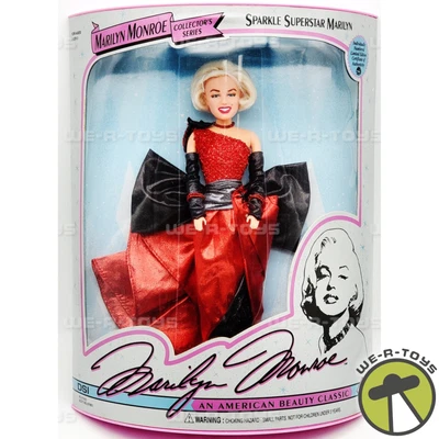 Marilyn Monroe Collector Series No. 2 Sparkle Superstar Doll 1993 DSI 07405 NEW • £62.94