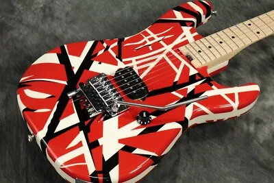 EVH Striped Series Red With Black Stripes Edward Van Halen Signature Model • $1159.32