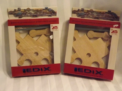 $18.99 • Buy EDIX Le Toy Van Wooden Medieval Castle Village DISCONTINUED 2 NEW Accessories
