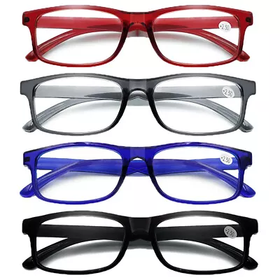 4 Pair Unisex Reading Glasses By Foster Grant Simply Specs Pick Your Strength • $8.99