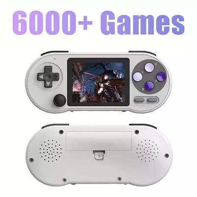 SF2000 3-Inch IPS Mini Game Player Built-in 6000 Games Handheld Game Console USA • $26.96