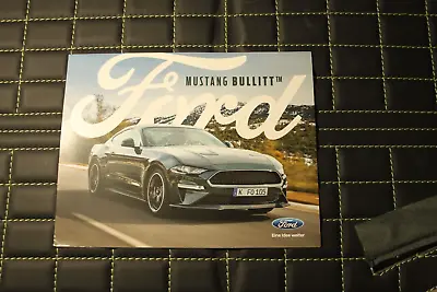 VIP Prospekt Brochure Ford Mustang Bullit Coupe Limited Edition • $10.64