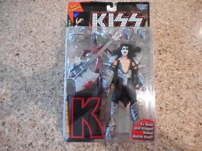 Kiss Gene Simmons Ultra Action Figure 1997 McFarlane Toys Ax Bass NEW FREE SHIP • $21.99