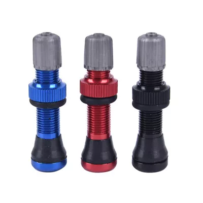 Bicycle Schrader Tubeless Valve Bike Valve Rim Wheel Tubeless Tire Tyre Valve__- • $7.57