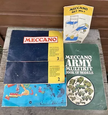 Vintage Meccano And Lincoln Books • £12