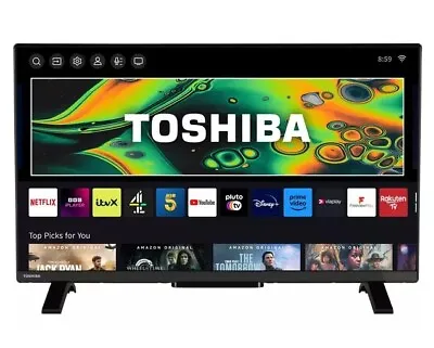 £134.99 • Buy Toshiba 32LV2353DB 32  Smart Full HD HDR LED TV Freeview Play Works With Alexa