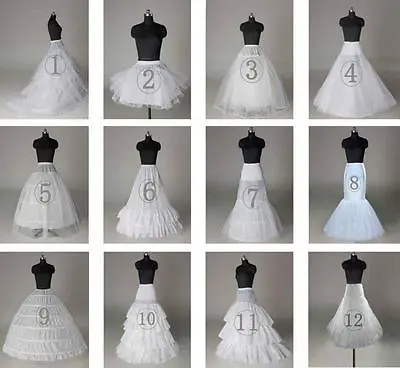 Wedding Petticoat/Bridal Hoop Hoopless Crinoline/Prom Underskirt/Fancy Skirt EZ • £11.62