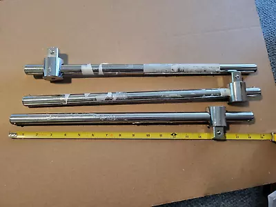 3/4 Drive Sliding T-Handle Socket Wrench Breaker Bar Heavy Duty Lot Of 3 • $45