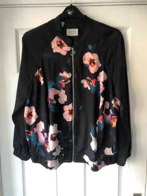 £4.99 • Buy Ladies Lovely Long Sleeved Zip Up Top/lightweight Jacket Size 20 By Papaya