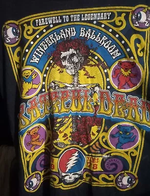 Grateful Dead Liquid Blue Tee-shirt Sz-m • $12.99