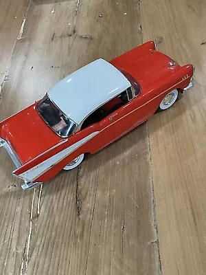 Jim Beam Chevrolet Handcrafted Decanter Car Red • $125
