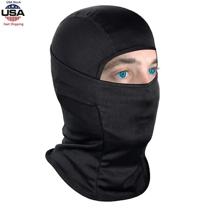 Balaclava UV Protection Face Mask For Men Women Outdoor Motorcycle Ski Sun Hood • $8.98