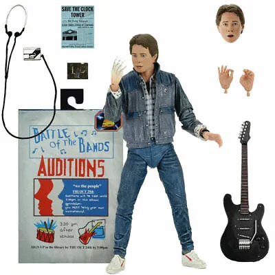 NECA Back To The Future Ultimate Marty McFly 7  Audition Figure Michael J Fox • $19.99