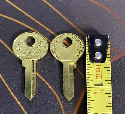 Vintage Original Master M2 Walking Lion Uncut Key Blanks For Master 7-K Padlock • $9.99