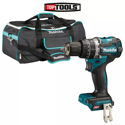 Makita HP002G 40V Max XGT Brushless Combi Drill With 832366-8 Large Tool Bag • £185.96