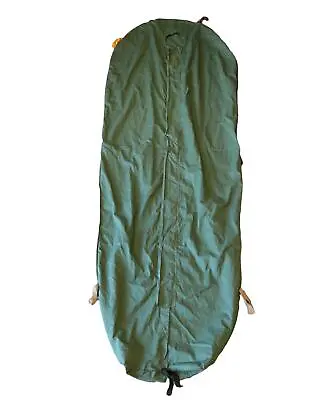 British Army Surplus Olive Green Cotton Sleeping Bag Liner - UNISSUED • £10.99