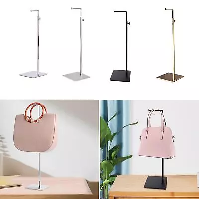£19.57 • Buy Stainless Steel Handbag Display Stand Adjustable Height Organizer Tabletop