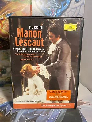 Puccini Manon Lescaut : The Metropolitan Opera DVD • $14.40
