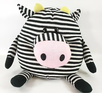 Mushable Pot Bellies Striped Cow Zebra Bean Bag Body 11  X 10  • $10.98