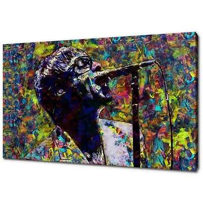 Liam Gallagher Oasis Wall Art Canvas Print Home Decor Handmade Wall Hangings • £17